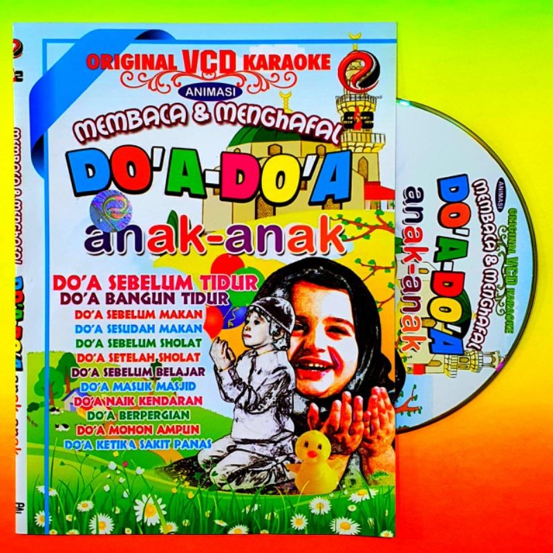 Kaset Original Video Belajar Doa Sehari Hari Bersama ANAK Muslim - Kaset Edukasi Anak Anak