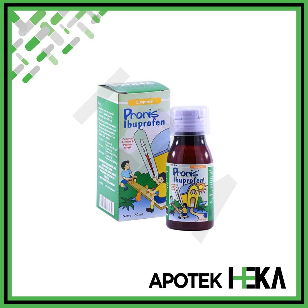Proris Syrup 60 ml - Sirup Demam Anak