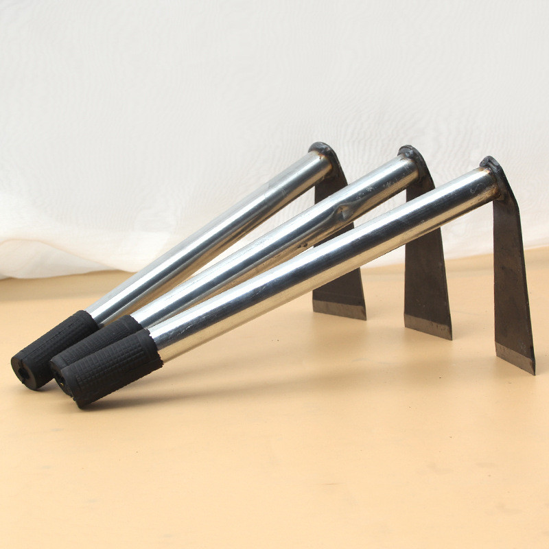 Cangkul Baja Keras Genggam Garpu Penyiangan Penanaman Sayuran Pertanian Alat Kebun Alat Pertanian Ak