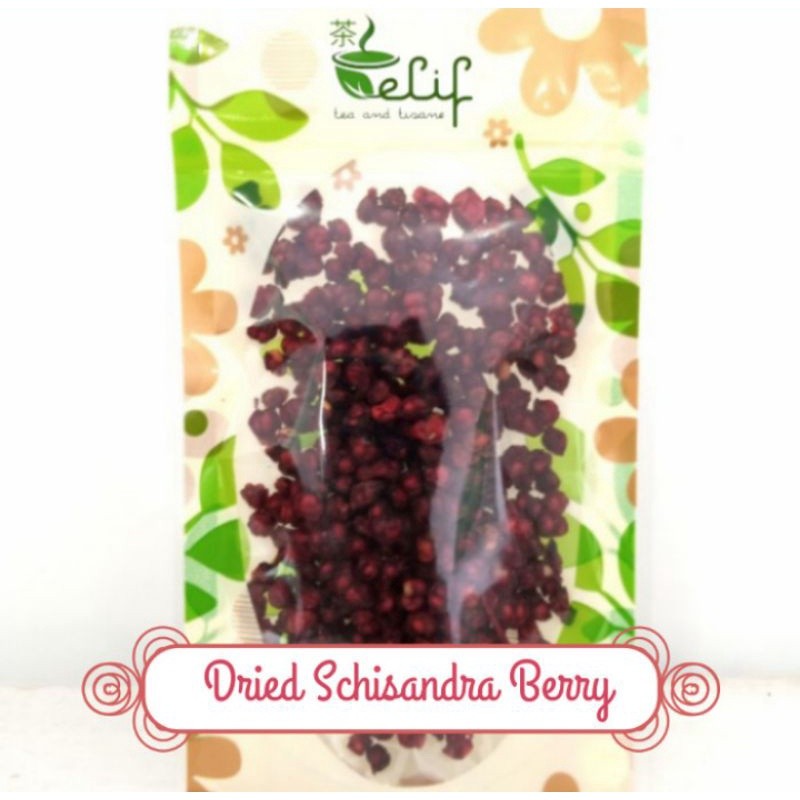 

ELIF FRUITS Premium Dried Schisandra Berry / Wu Wei Zi / Omija Tea [PREMIUM]