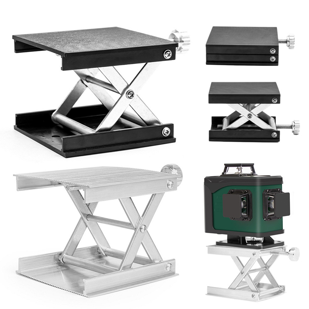 Braket Tingkat Laser Pengangkat Meja Pelat Router Mesin Pertukangan Laboratorium Alat Tukang Kayu Pl