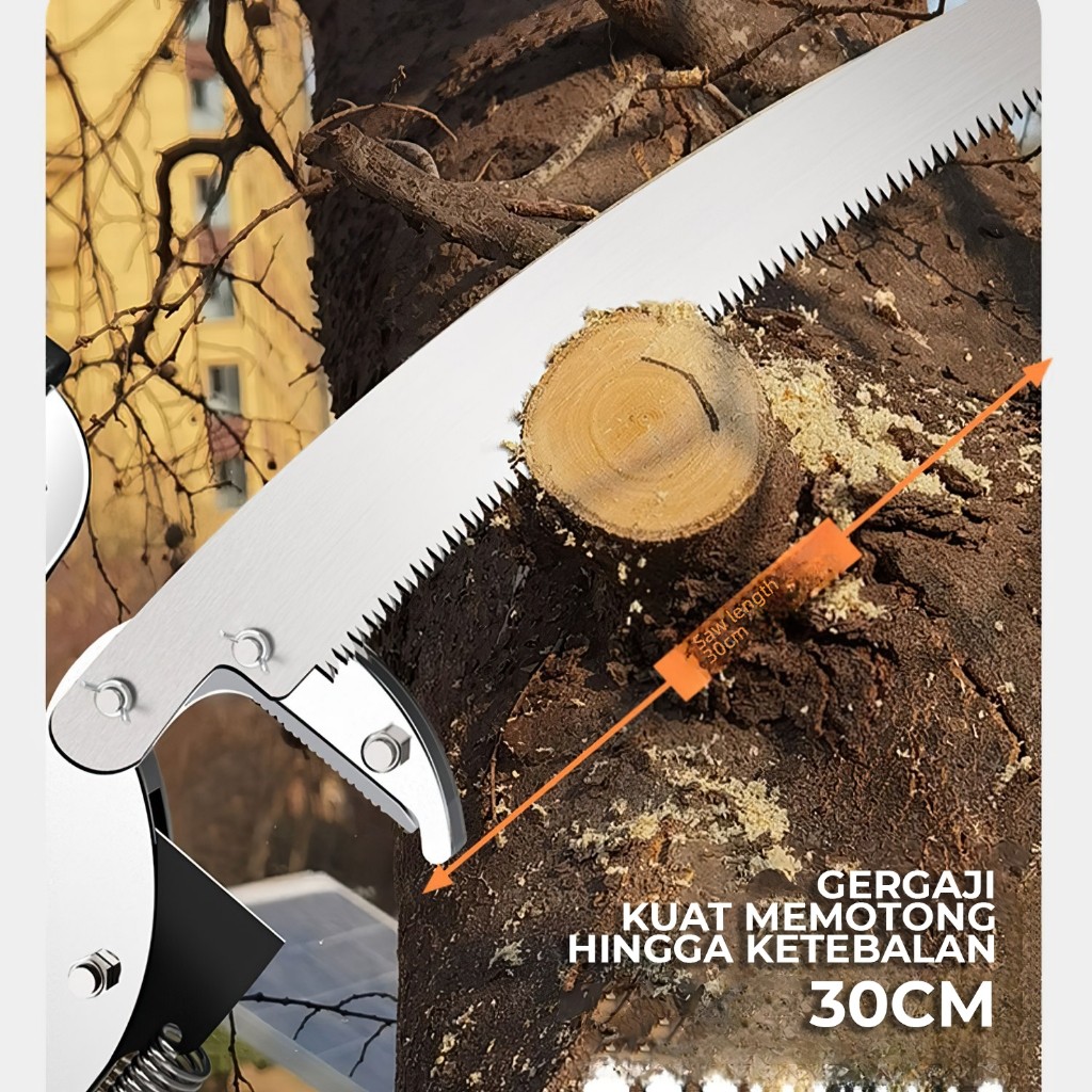 GERGAJI GUNTING DAHAN TREE PRUNER GALAH GUNTING RANTING POHON- 6785