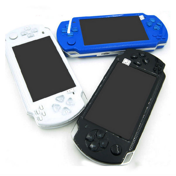 FREE Built-in 5000 games, 8GB 4.3 Inch PMP Handheld Game Player MP3 MP4 MP5 Player Video FM Camera P
