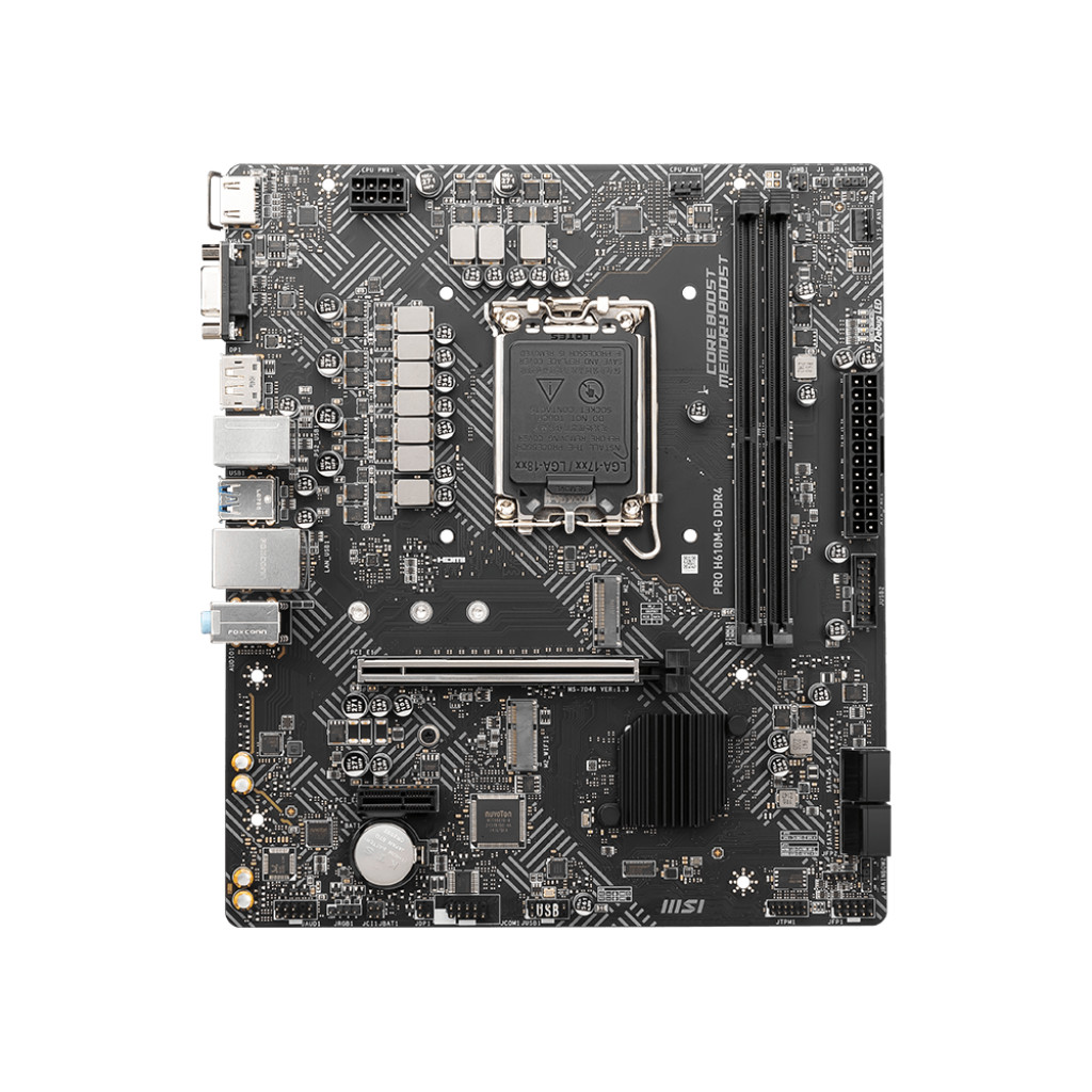 H610 Motherboard MSI PRO H610M-G DDR4 for Core i7 14700K 13700K 12700KF LGA 1700 Motherboard for i5 