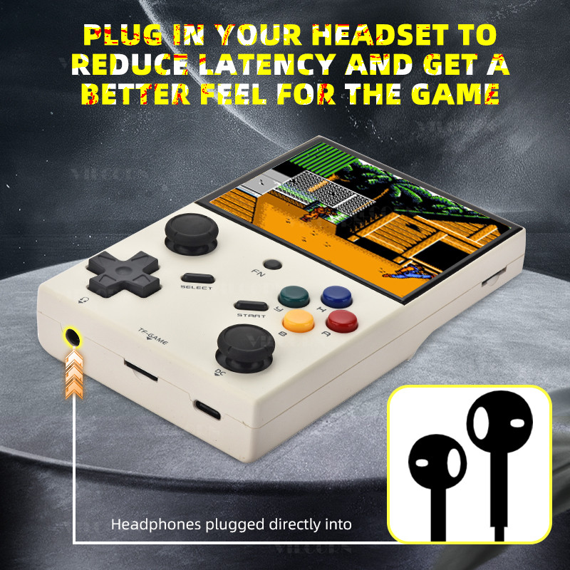 RGB36 Handheld Open Source Video Game consoles 3.5 IPS Inch Portable Consolas For N64/NES/PSP/NDS Re