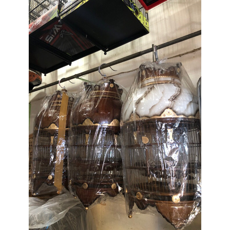 Fur Babies Sangkar Perkutut Kayu Jati Asli