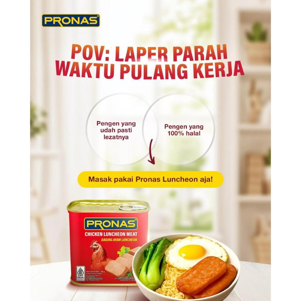 

[BUY 2 GET 1] Pronas Luncheon Ayam 198 g Buy 2 Get 1