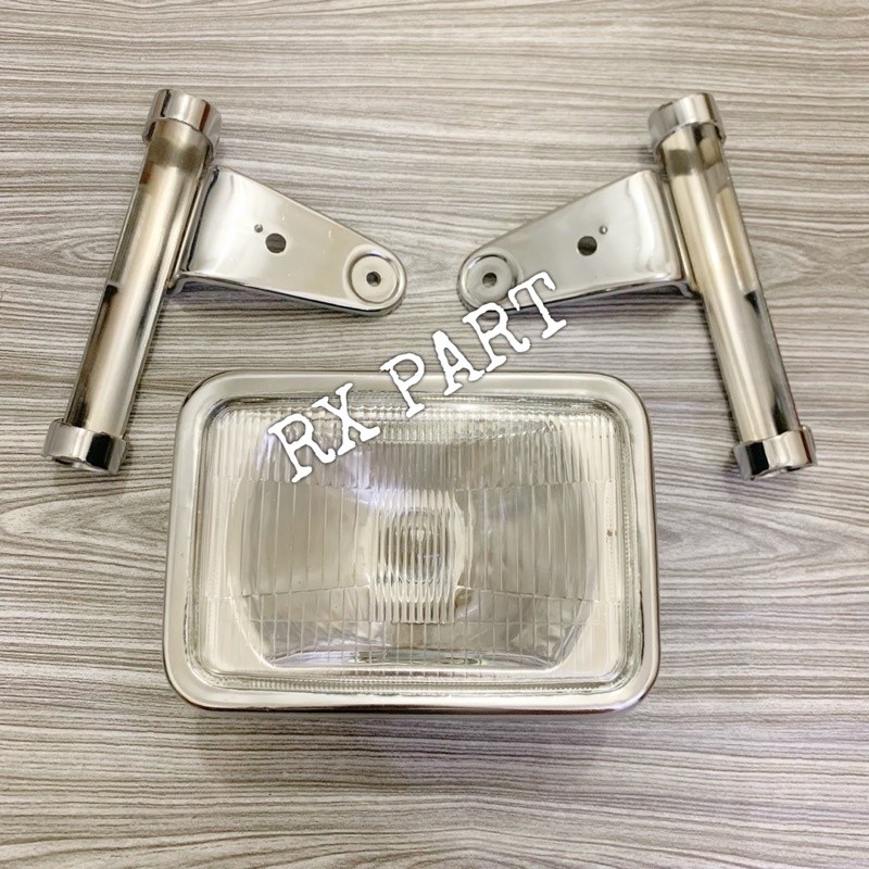 Lampu Depan / Headlamp RX KING / RX KING LAMA / RX SPECIAL / RX S 5T5 / YT 115 + Kuping Lampu RX