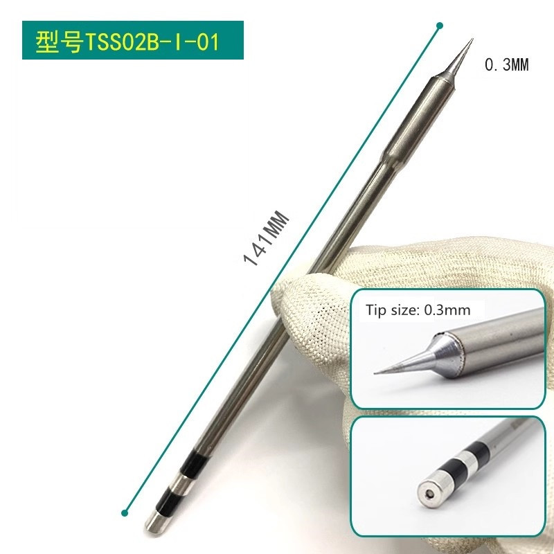 QUICK TSS02-I / TS-I Conical Type Lead Free Solder Iron Tip For TS1200A ,Original Product. Quality A