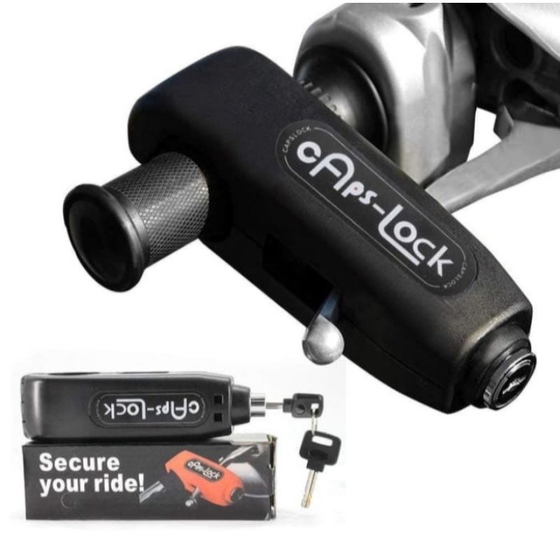 Griplock Kunci Stang Gembok Rem Tangan Pengaman Anti Maling Motor FAZZIO Vario 160 NMAX Aerox Adv