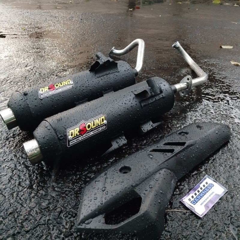 KelGo - KNALPOT STANDAR RACING DR.SOUND PNP All MATIC Beat NEW Beat FI esp Vario LED 125/150 NEW