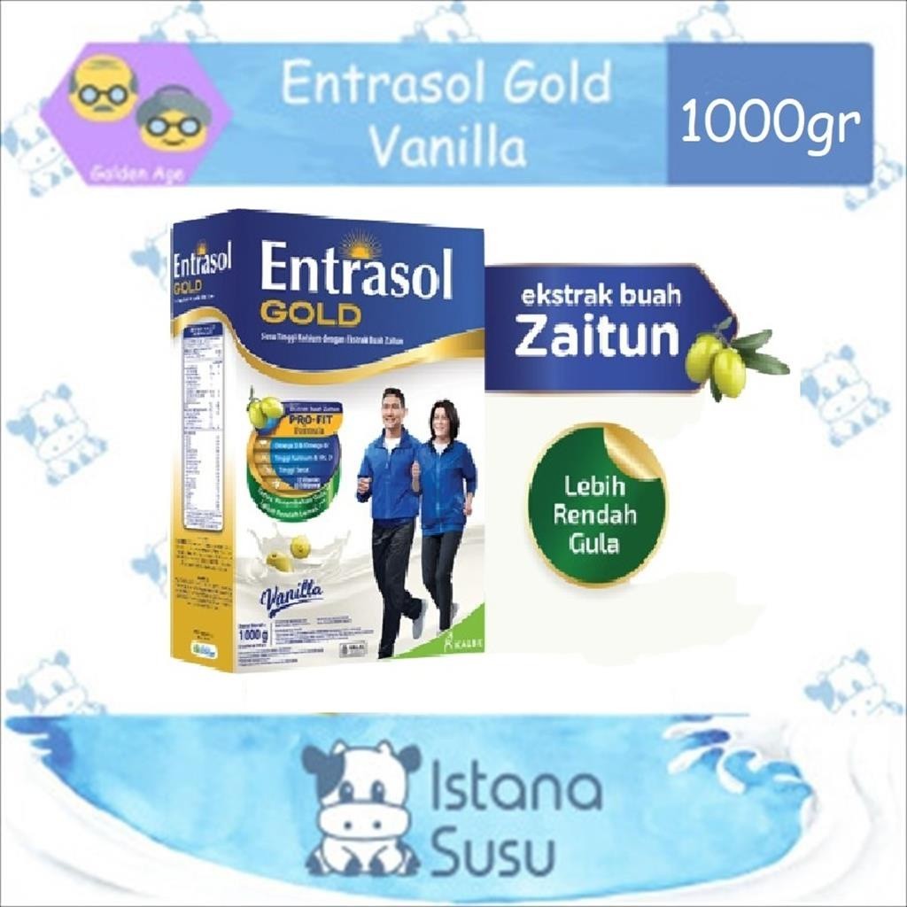 

Entrasol Gold Vanila 980gr