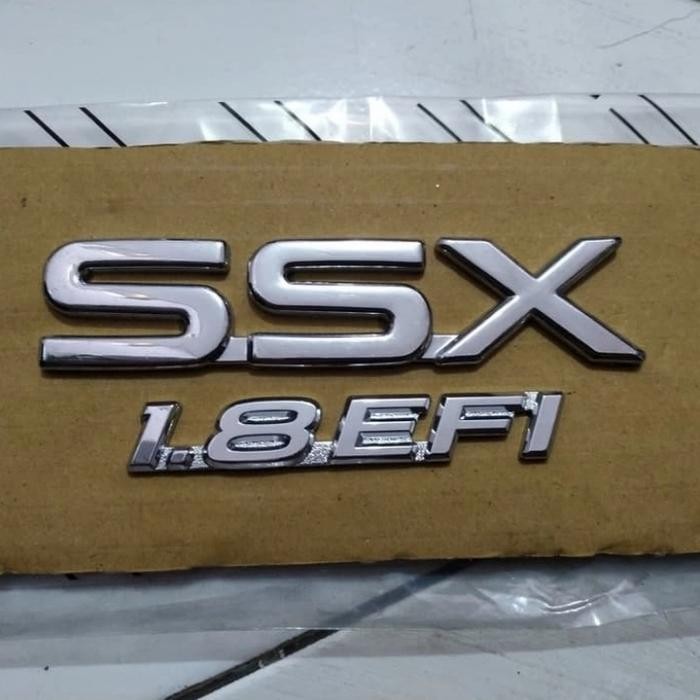 Emblem Logo Kijang Kapsul Tipe Lsx ,Ssx 1.8 Efi . Ori Genuine Part