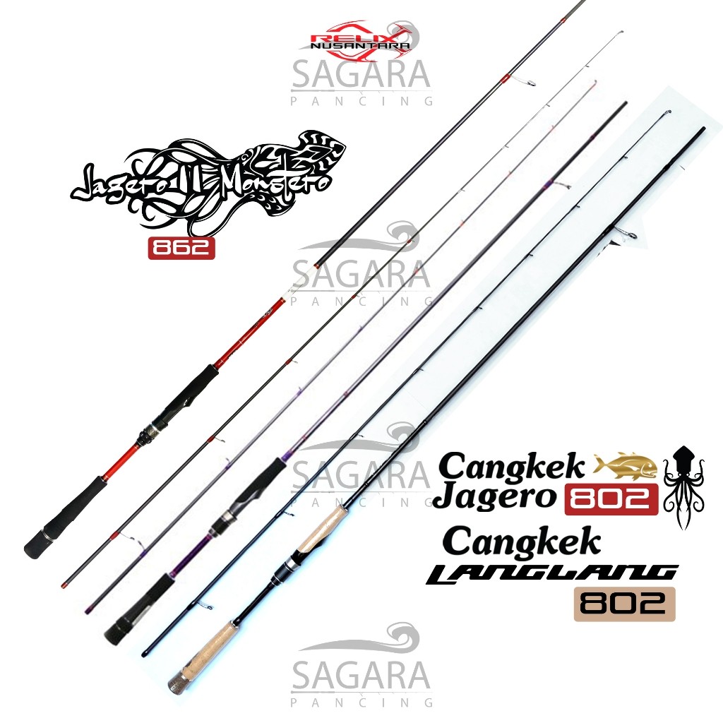 Joran Cangkek Langlang Cangkek Jagero Monstero Joran Casting Joran Relix Nusantara