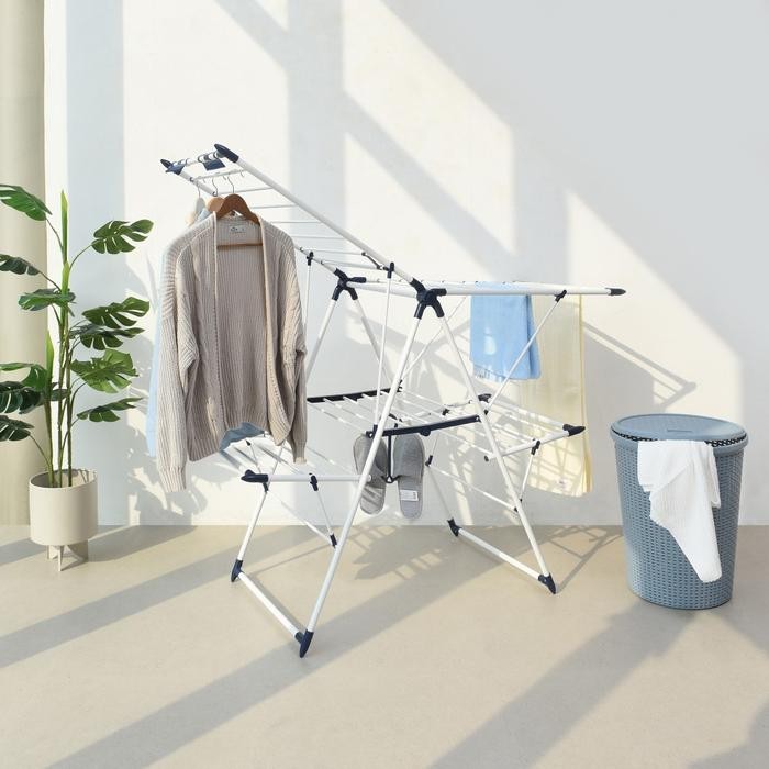 Informa Jemuran Baju Lipat - Biru