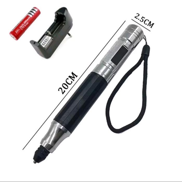 Electric Mini Drill Tuner Dremel Grafir Bor Tangan Mini Pakai Baterai Charge Cas Ces
