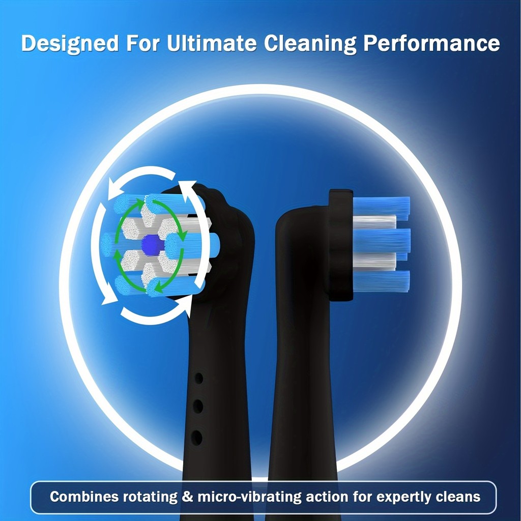 Ultimate Clean Toothbrush Head Compatible with Oral-B iO Series Electric Toothbrushes, iO3/iO5/iO6/i
