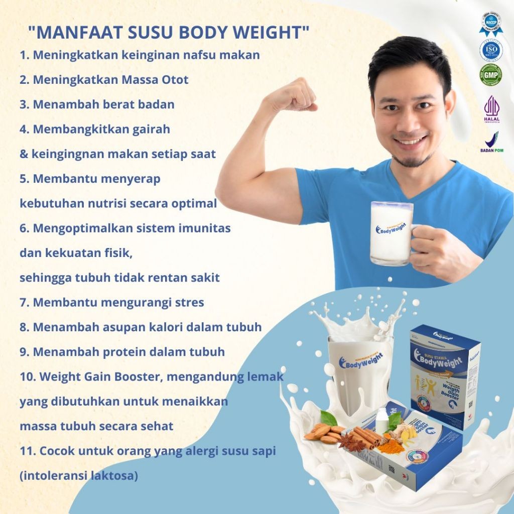 

Susu Kambing Etawa Penggemuk Badan ektif BodyWeight Susu Etawa untuk Penambah Berat Badan Paket 3
