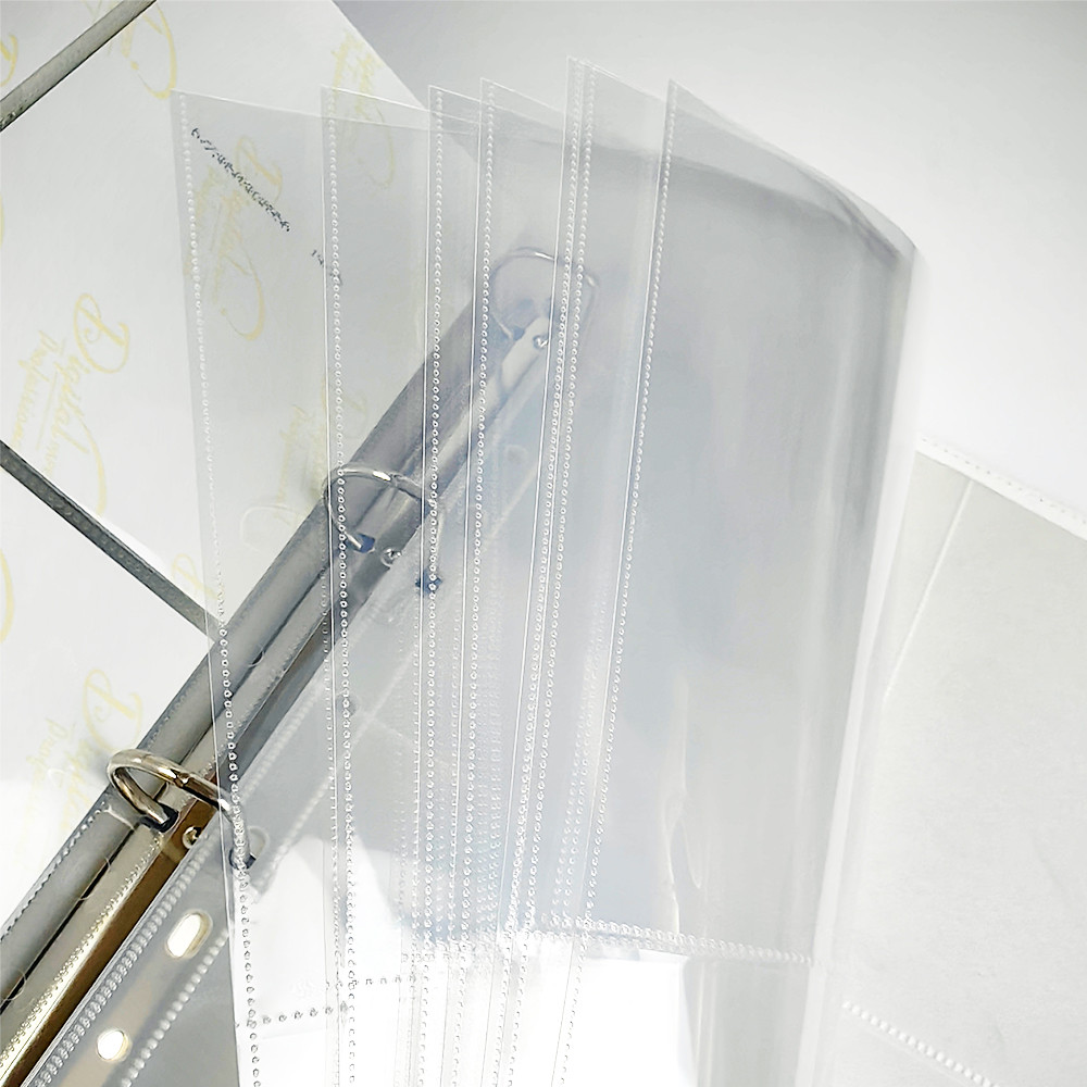 

Plrbok A4 Pu Leather 4 Ring Heart-Shaped Binder Star Cover Big Photo Album Photocard Holder Notebook