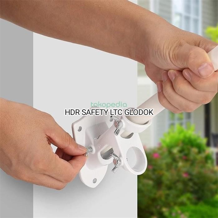 

Flagers - Flag Wall Bracket / Dudukan Tiang Bendera Di Dinding