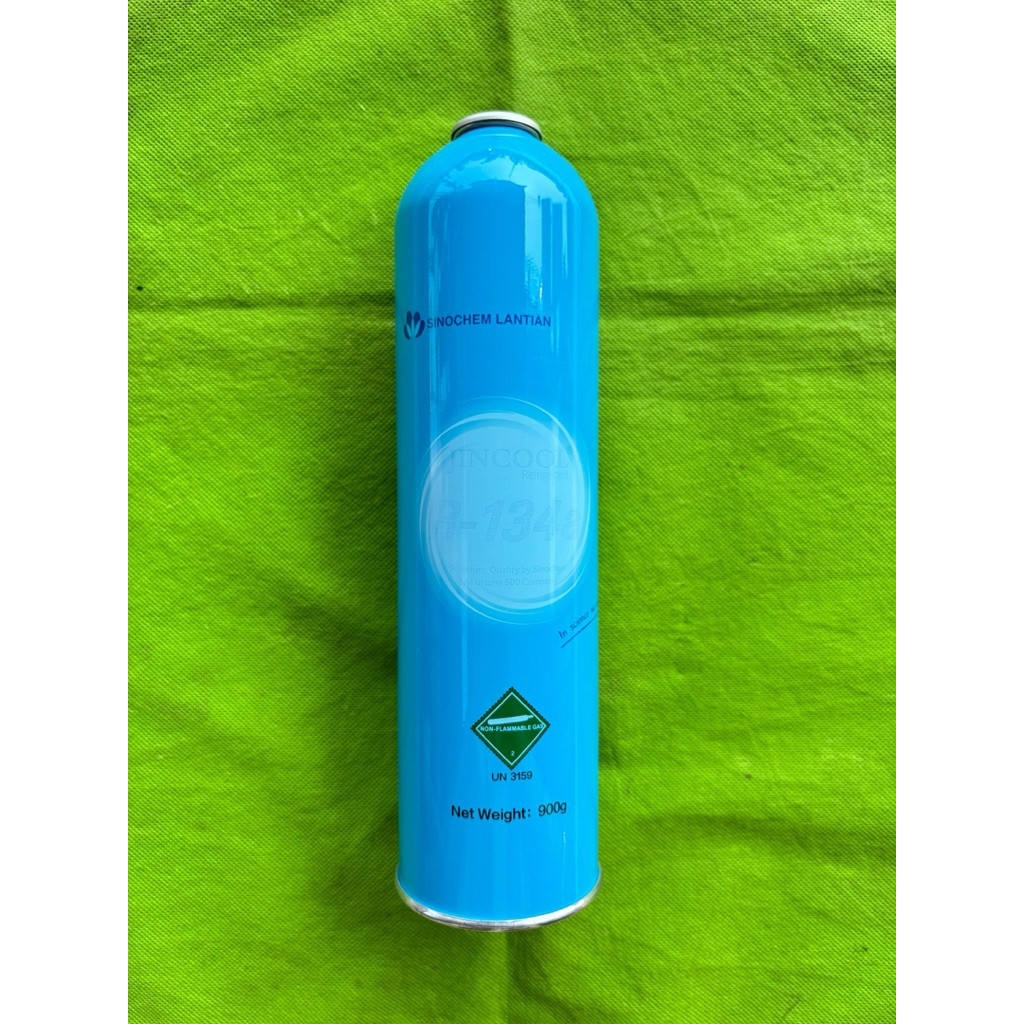 RB2233 Freon Refrigrigrant R134A 800 Gram Ac Mobil Kulkas Kwalitas Dupont Original