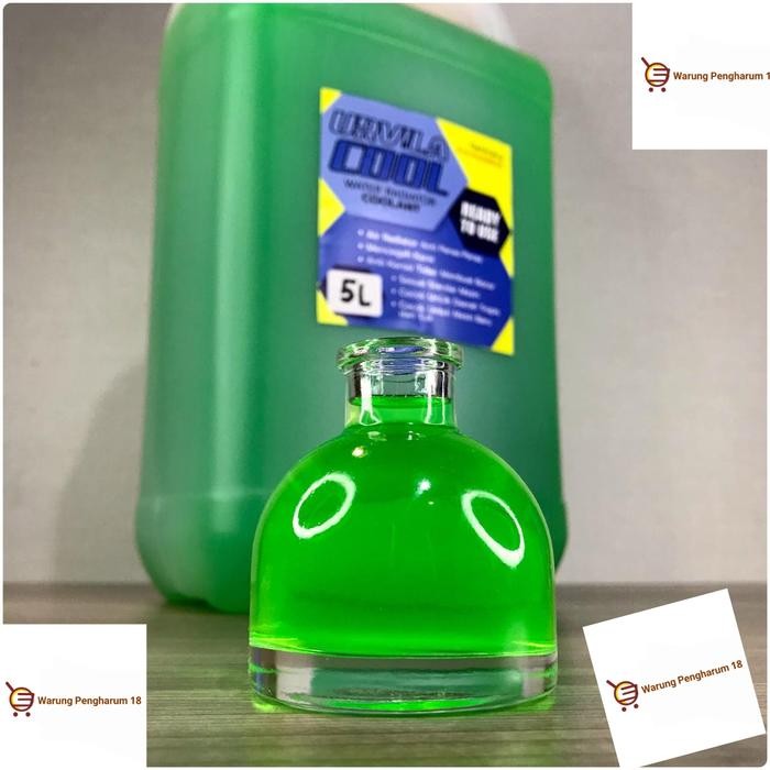 Air radiator coolant hijau urvila coolant