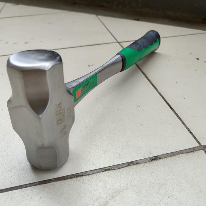 READY Palu Godam palu batu gagang besi 2 LB 1 kg 3 LB 1,5 kg WOIRX