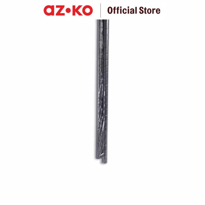 Azko Krisbow 120 Cm Tiang Rangka Rak Kawat - Charcoal