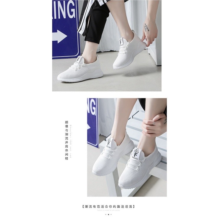 Sepatu Wanita Spatu Perempuan Dewasa Korean Style Soepatu Senam Ibuibu Fitness Snkrs Jalan2 Senekake