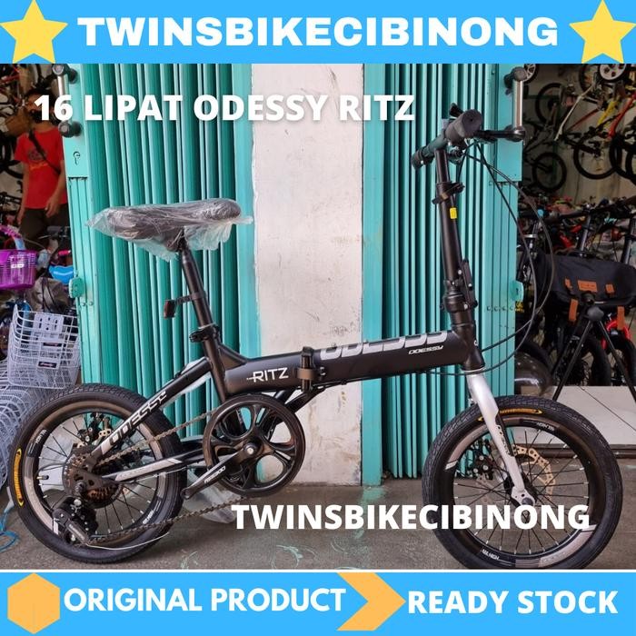 Sepeda Lipat 16 Odessy Ritz Disc Brake