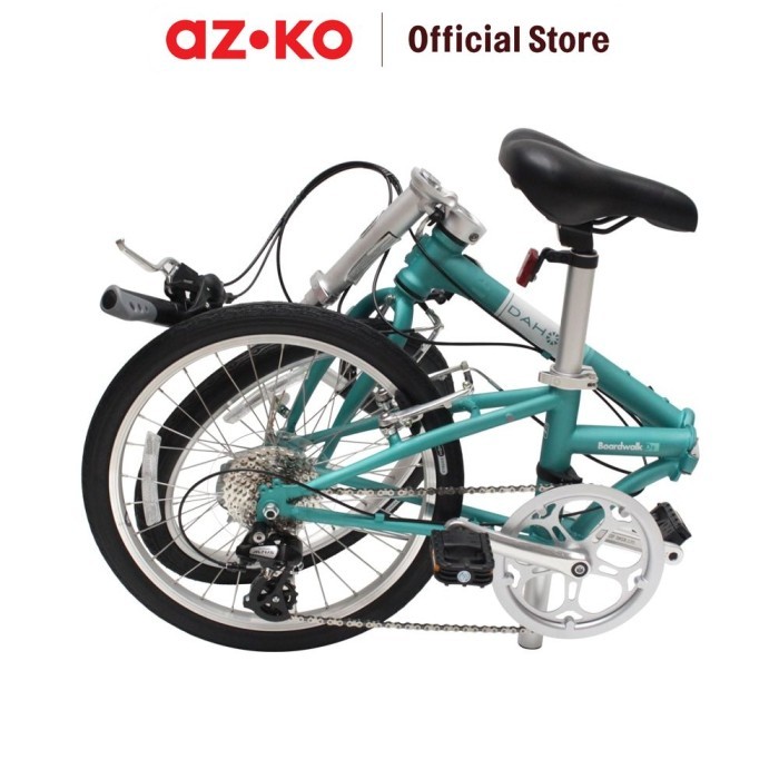 Terlaris Azko Dahon Sepeda Lipat 19 Boardwalk D8 - Biru Ongkir Termurah