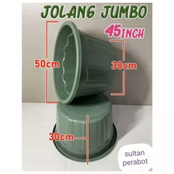 Baskom Air Jumbo 45 Liter Warna/ Bak Air Jumbo /Bak Kamar Mandi / Bak