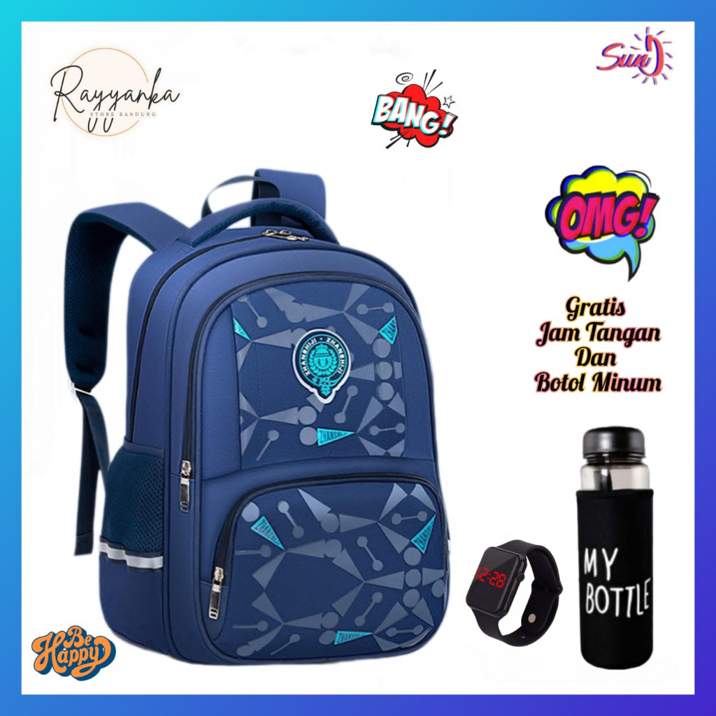 Tas Sekolah Sd Smp Sekolah Tass Ransel Sekolah Motif Tk Tas Sd Smp Sma Ts Sekolah Gendong Anak2 Tas 