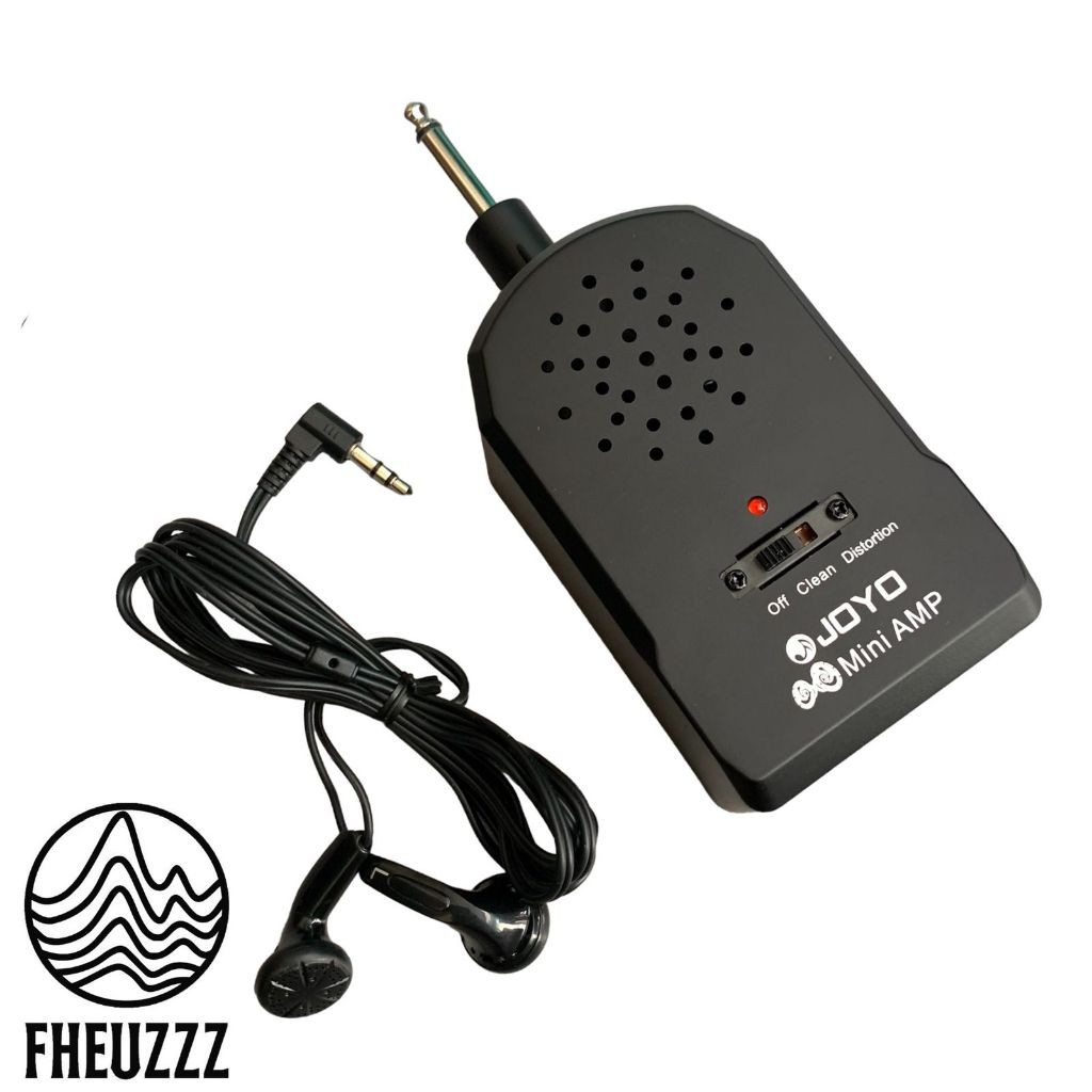 RB2233 Mini AMP Ampli Amplifier Joyo Efek Distorsi Clean Gitar Akustik Elektrik Bass