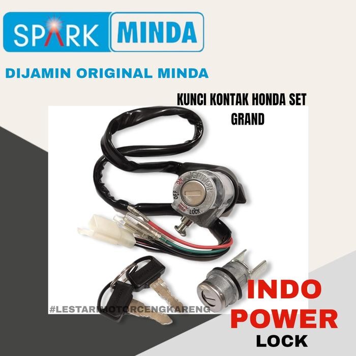 PREMIUM KEYSET KUNCI KONTAK SET JOK ORI AHM MINDA ASTREA GRAND BULUS LEGENDA