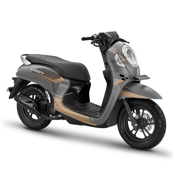 PREMIUM Decal Full body Stiker Motor Honda Scoopy 2020 2021 2022 2023 Brown DC