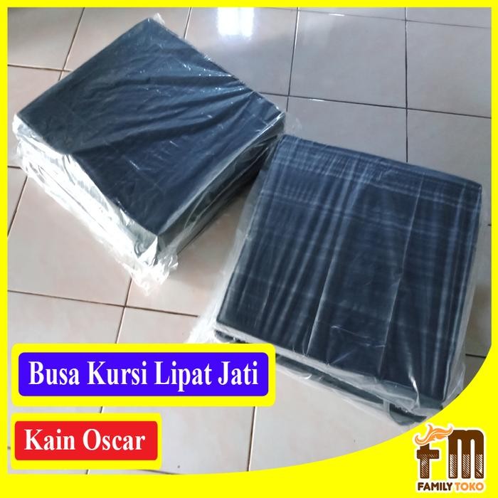 PREMIUM BUSA KURSI DUDUKAN KURSI KAYU JATI KAYU KETEK LIPAT KAYU JATI OSCAR