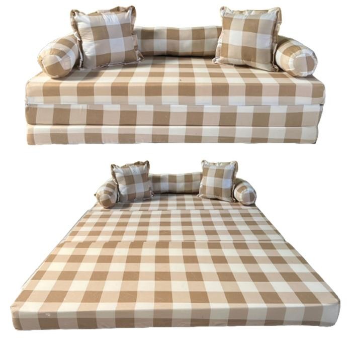 PREMIUM Sofabed Inoac Karakter Kasur Lipat Kursi Tamu Murah Minimalis Tebal