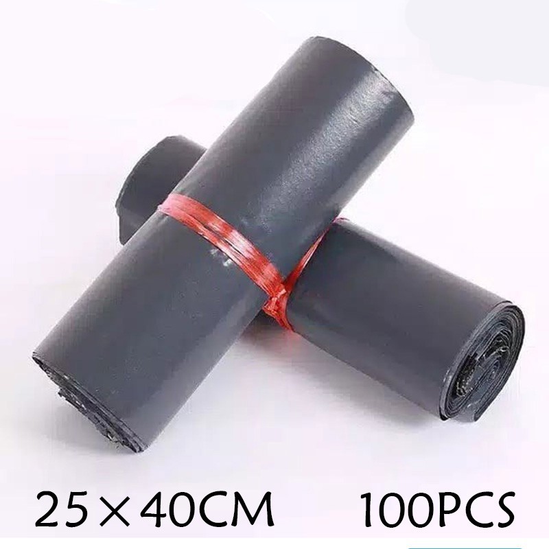 

Ready Cod Uk2540Cm Plastik Packing Online Warna Hitam Polymailer Paket 100 Lembar Free Ongkir Cod