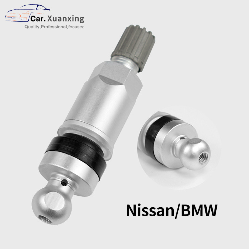 Katup Ban TPMS-14 untuk Nissan  X5 Mitsubishi Kit Sensor Ban Batang Katup Aloi Aluminium Katup Senso
