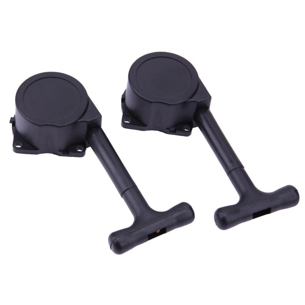 2 Buah Starter Tarik untuk 1/10 Hsp Redcat 1/8 Gas Universal Mesin Nitro Pull Starter Handle Penggan