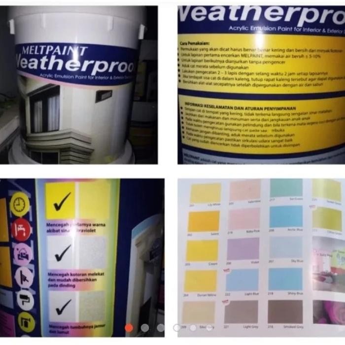 Cat Meltpaint Weatherproof 20 Kg Original 100%