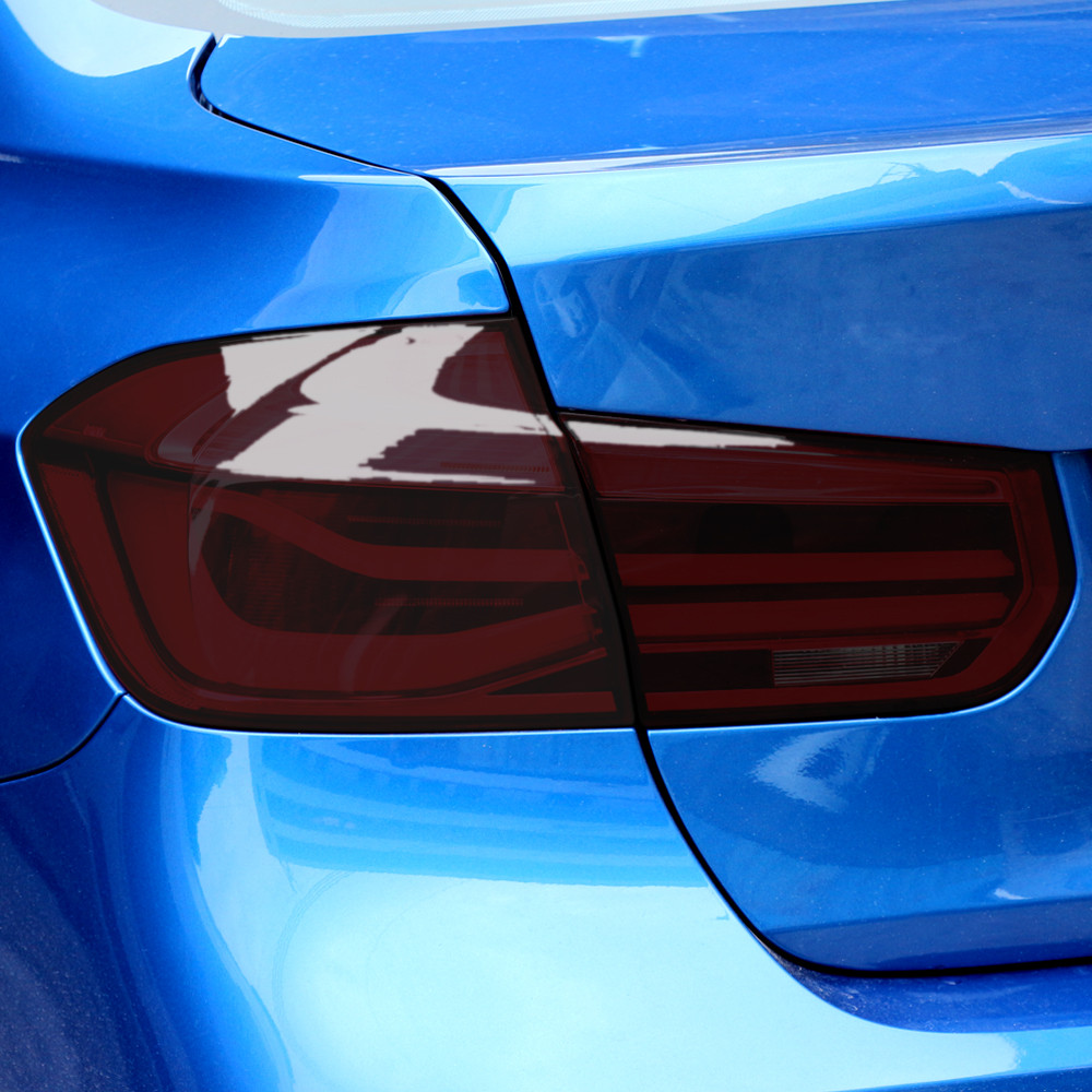 Lampu Mobil Lampu Belakang Stiker Film Matt untuk Volkswagen VW CC T-ROC Golf 4 5 6 7 Sharan Passat 