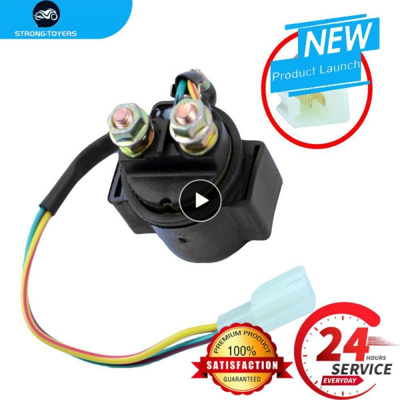 1 ~ 8 Buah untuk Atv 50cc 125cc 150cc 250cc Gy6 Relay Solenoid Tahan Lama Relay Start Sepeda Motor S