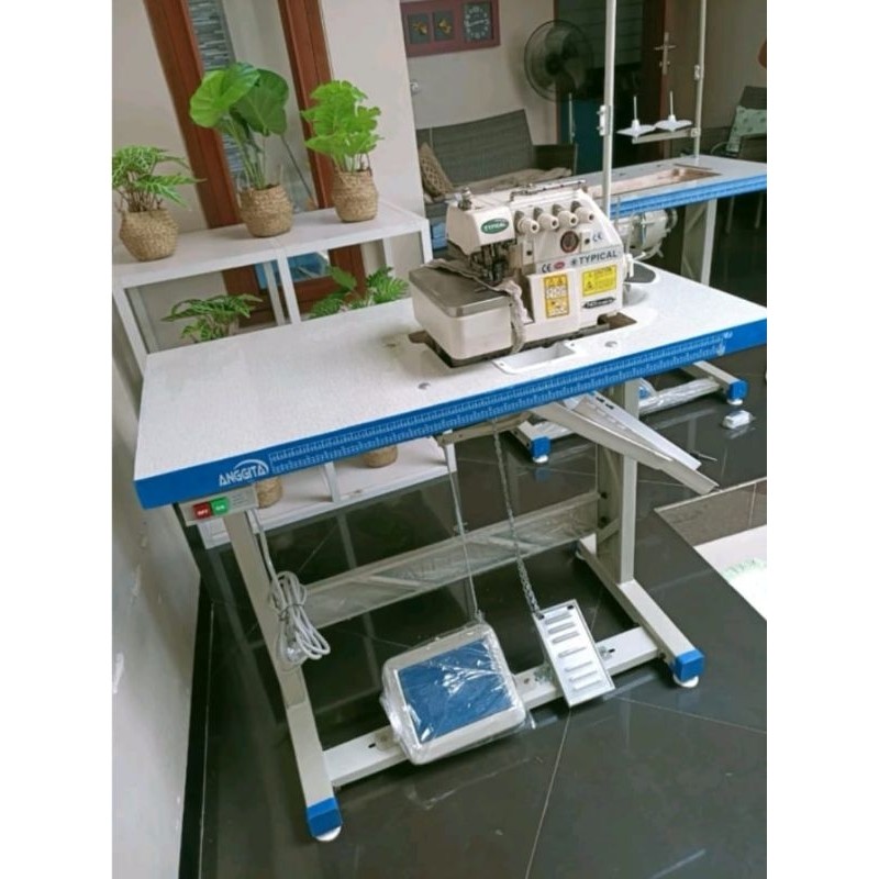 MCL5 Mesin Obras Typical Benang 4 Second Siap Pakai