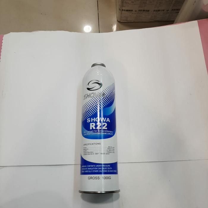 Paket Isi Freon Ac R22 Manifold Double Selang Krant Freon Showa 1Kg Tbk