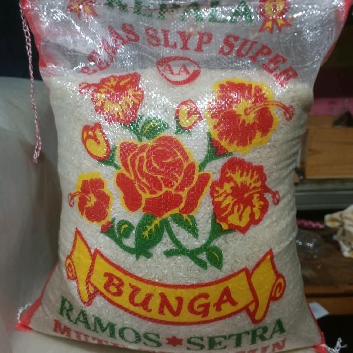 

Beras Setra Ramos Cap Bunga 10 kg Pulen Rice Food Nasi
