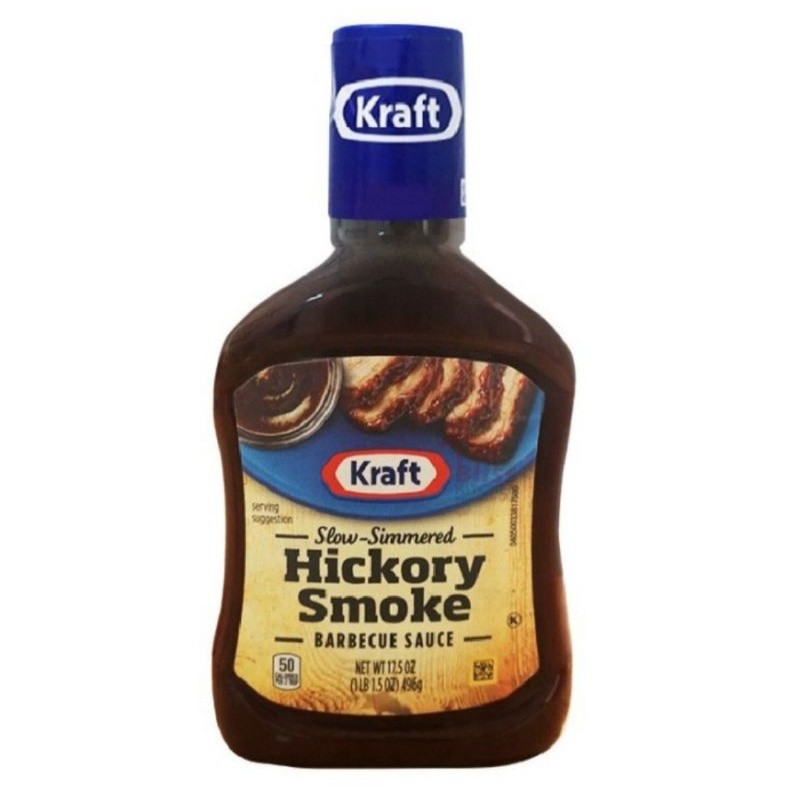 

SANS Kraft Hickory Smoke Barbecue Sauce 496 Gram