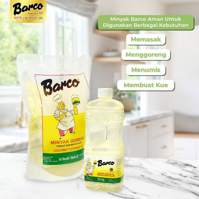 

SANS Barco Minyak Kelapa 1 Liter