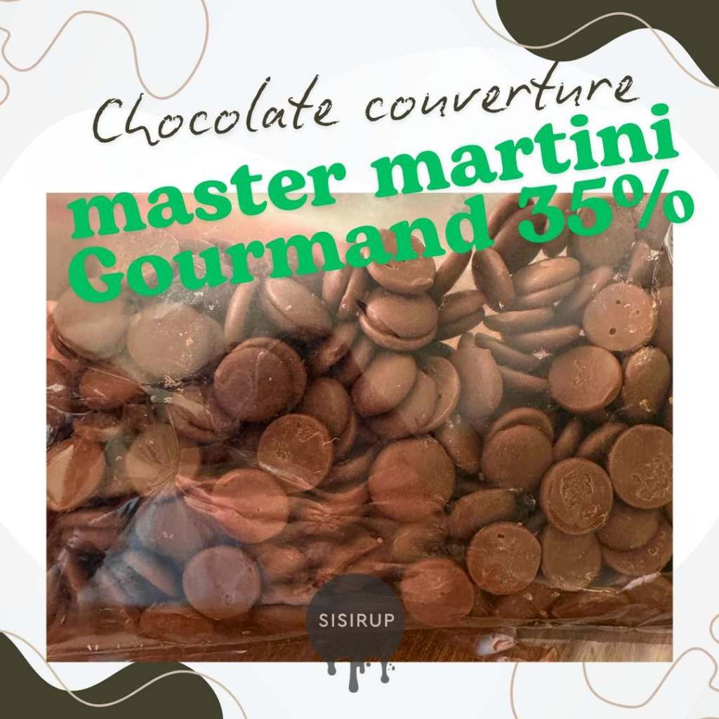 

SANS Gourmand Couverture 35% 100 GR / Chocolate Couverture / Master Martini